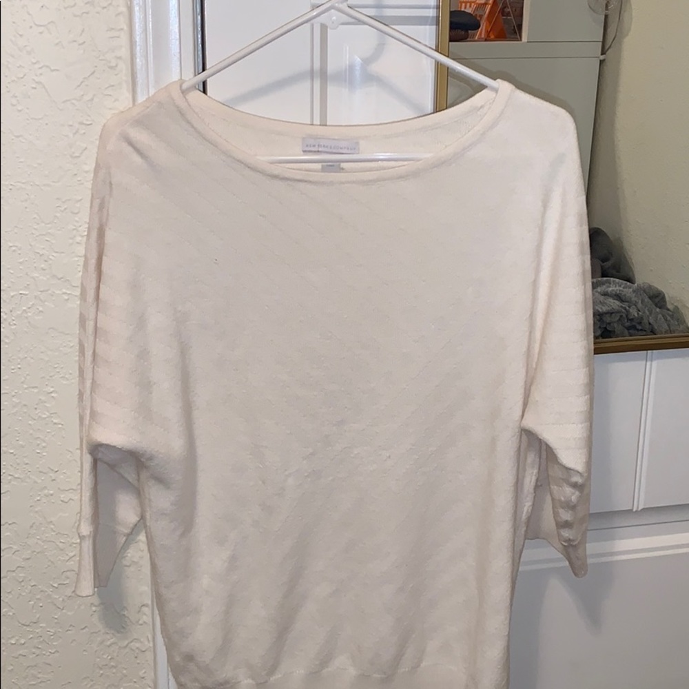 creme sweater